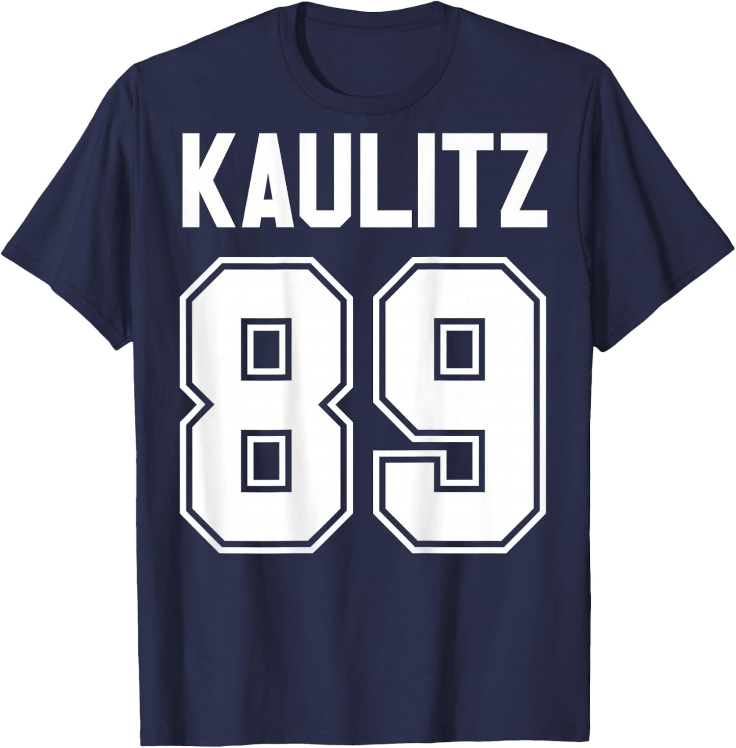 Kaulitz 89 , black T-Shirt - T-Shirt | Navy