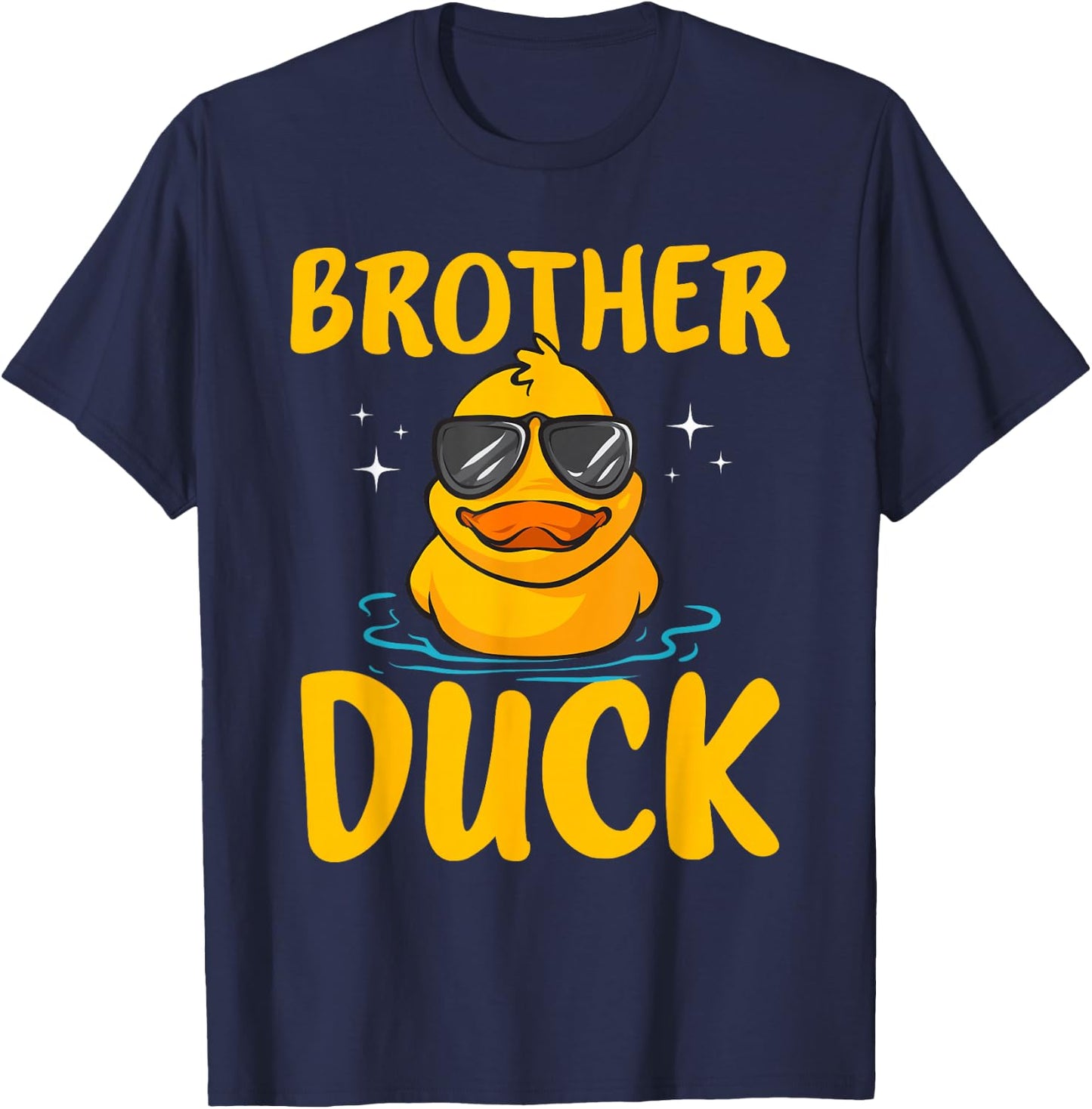 Rubber Duck Brother Duck Rubber Duckies T-Shirt - T-Shirt | Navy
