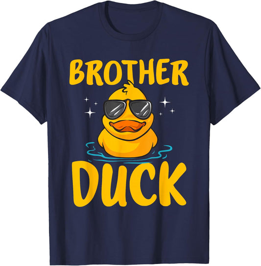 Rubber Duck Brother Duck Rubber Duckies T-Shirt - T-Shirt | Navy