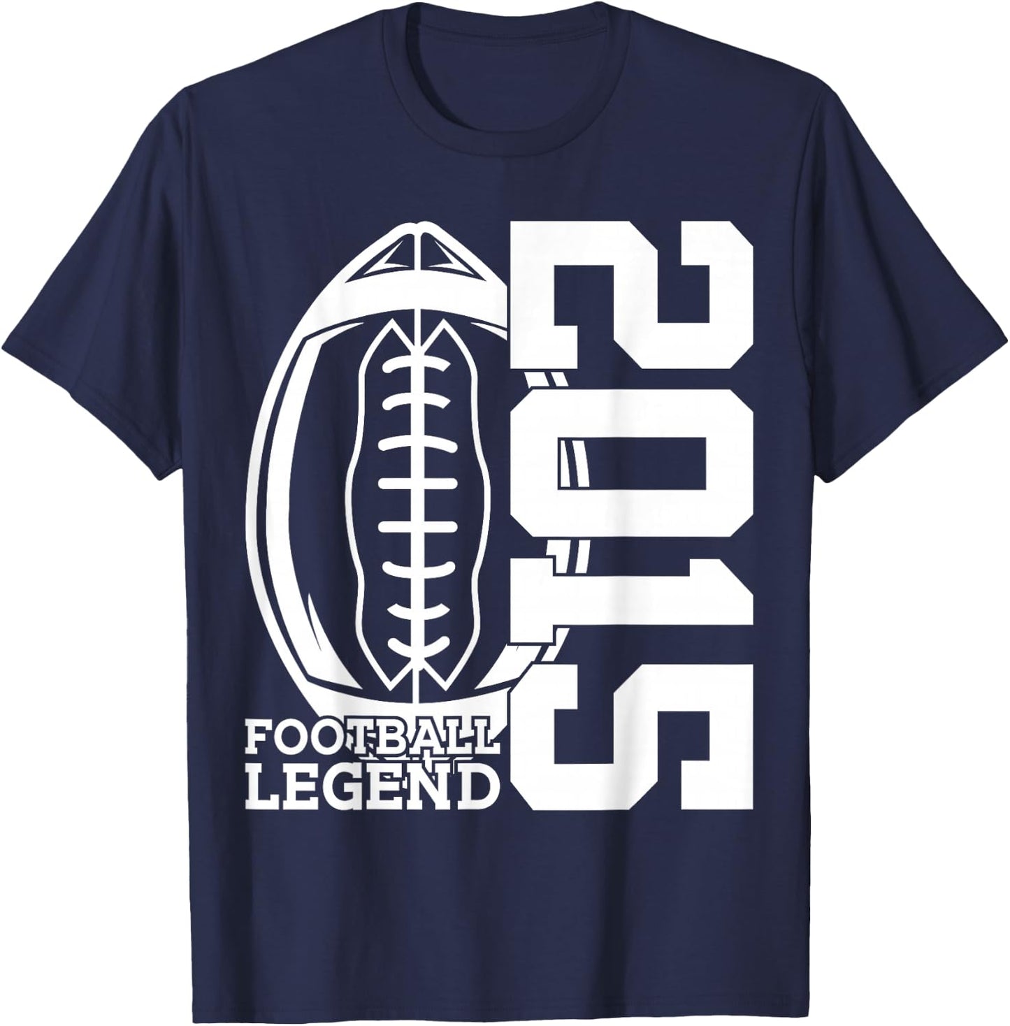 11 Years Football Legend 2015 11th Birthday T-Shirt - T-Shirt | Navy