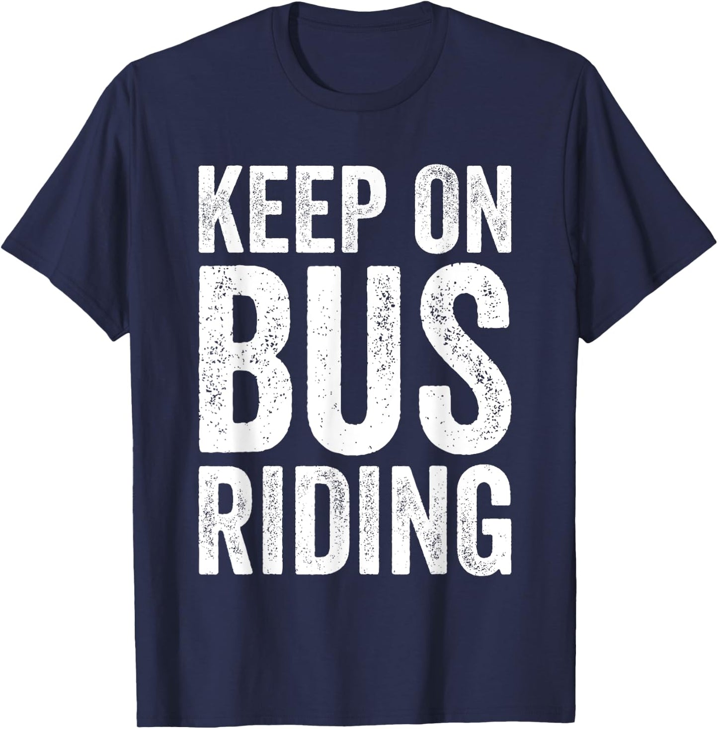 Lustiger Bus Reitliebhaber Crew Schule Bus Fahrer T-Shirt - T-Shirt | Navy