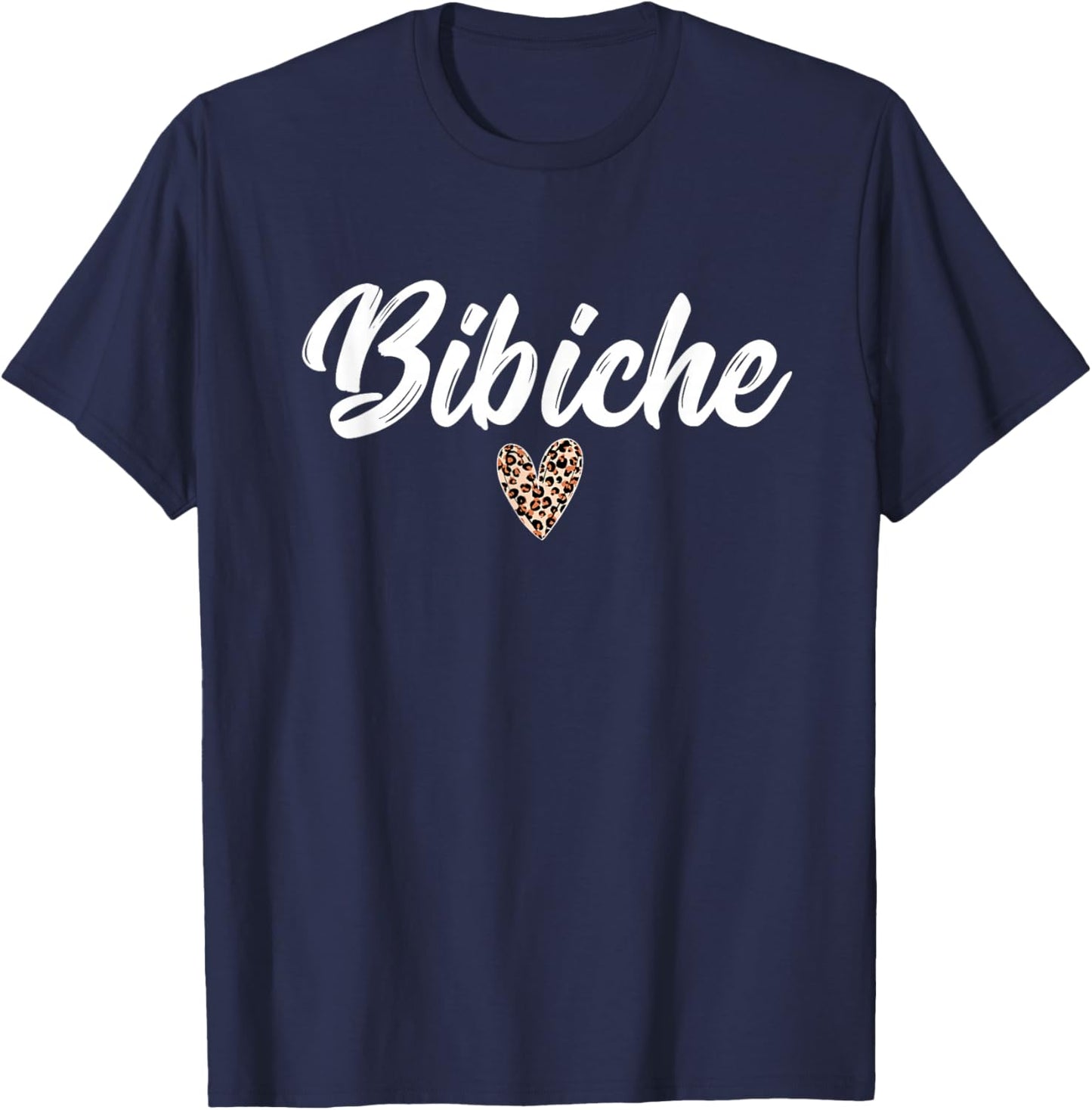 Bibiche nickname gift girl woman valentines , Black, S T-Shirt - T-Shirt | Navy