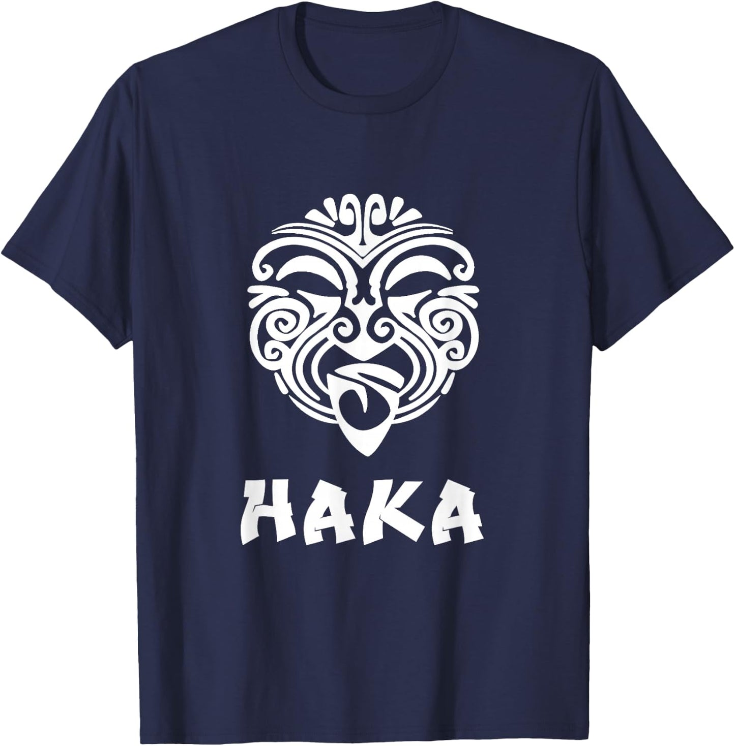 Haka New Zealand Rugby Fans Maori Haka Dance T-Shirt - T-Shirt | Navy