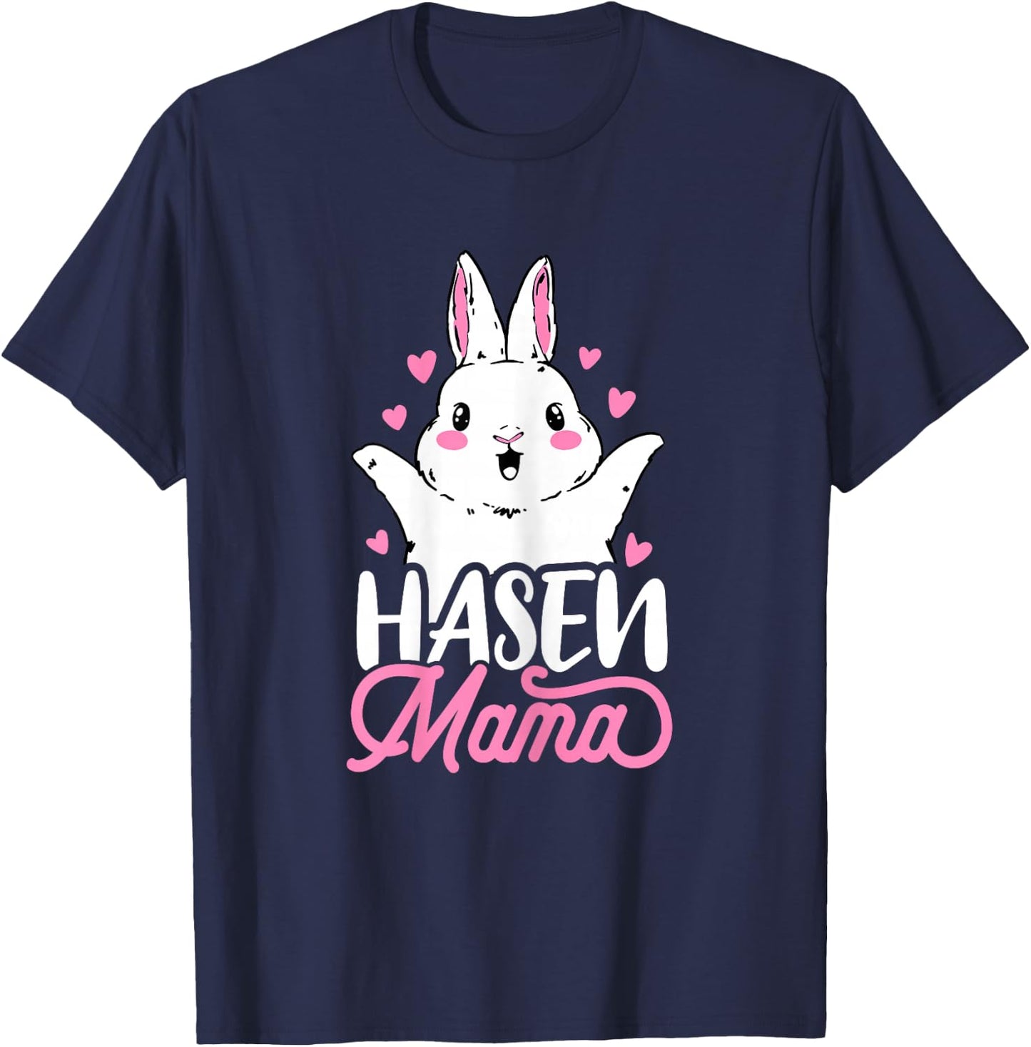 Oster Osterhase Spruch Hasen Ostern Ostereier T-Shirt - T-Shirt | Navy