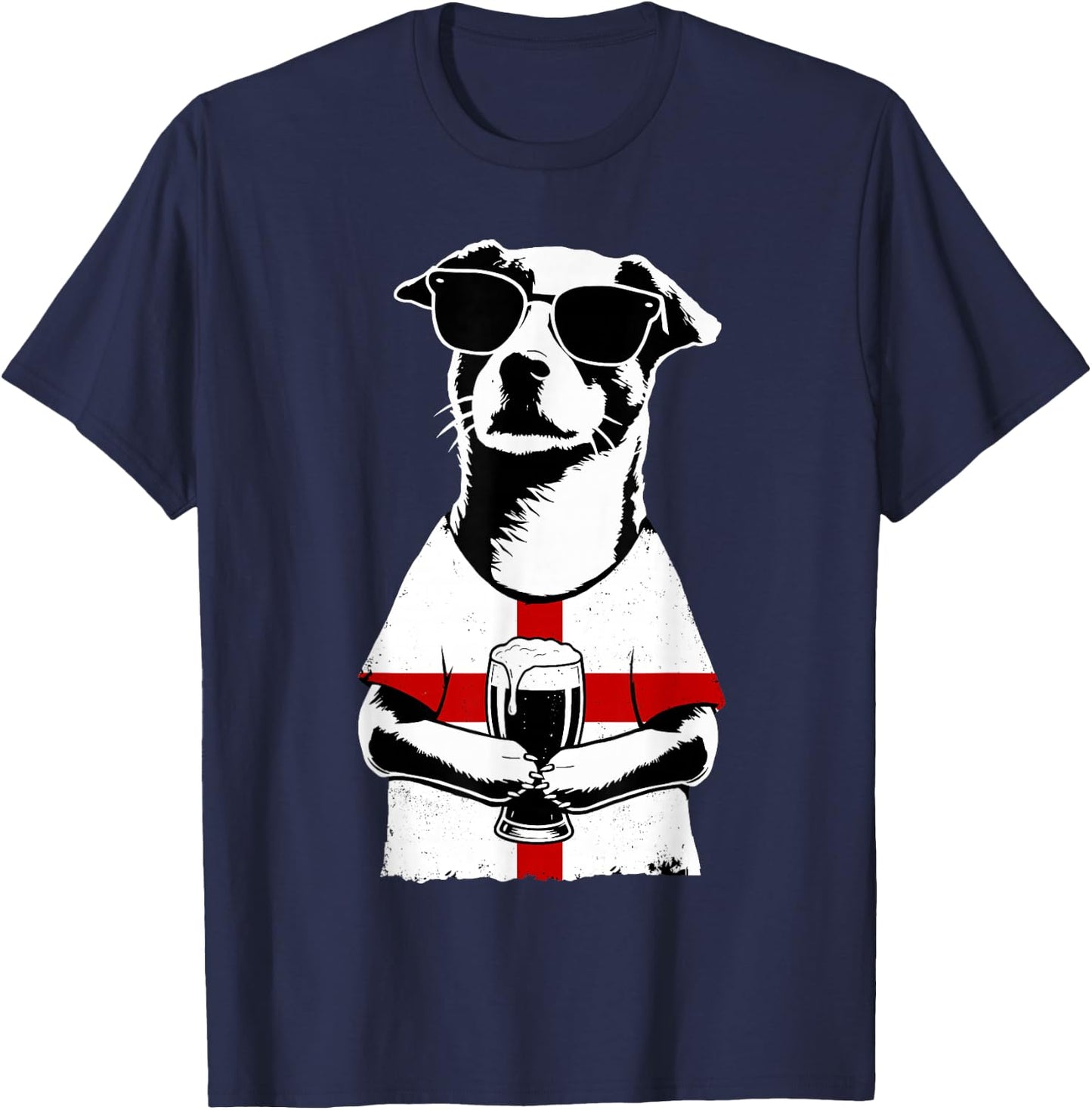 English Flag Men Women Kids England T-Shirt - T-Shirt | Navy