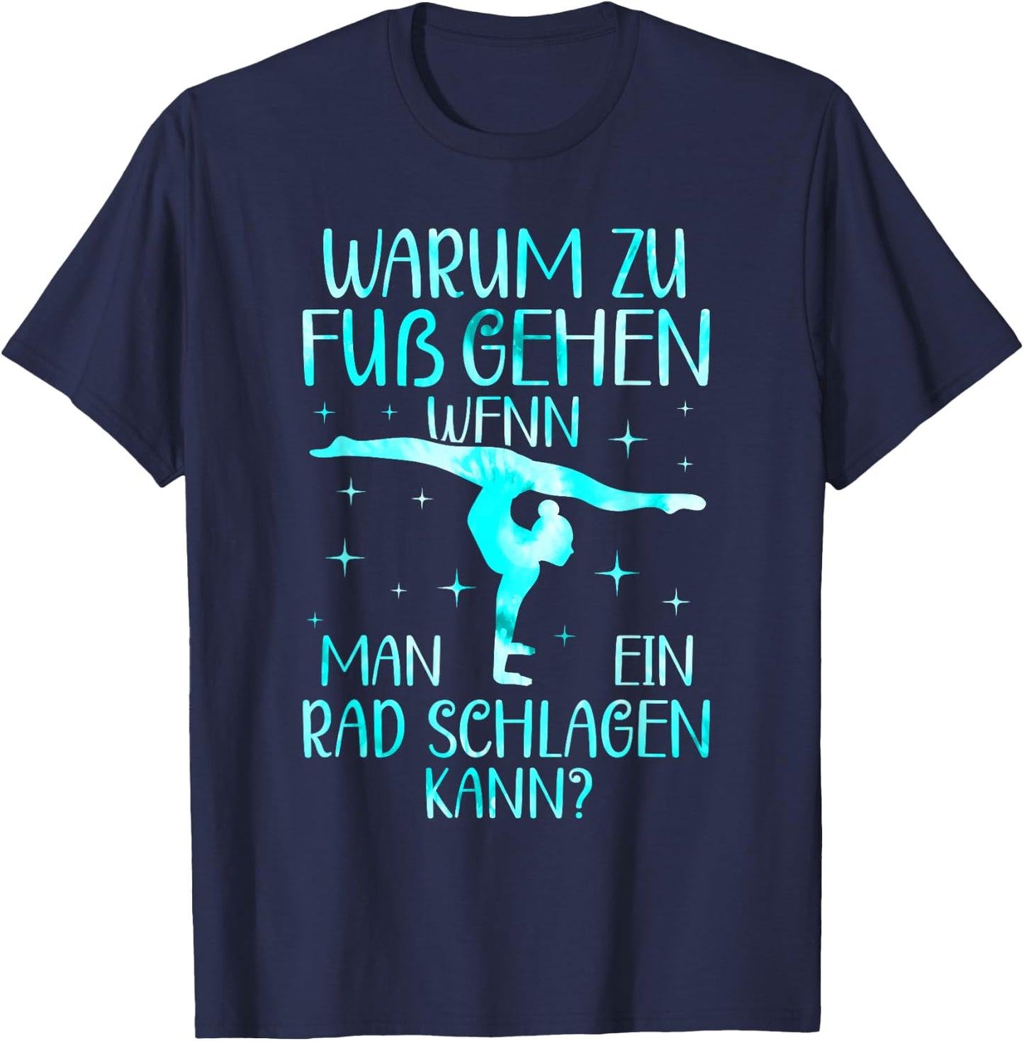 Artistic Gymnastics Gymnastics Gymnastics Gymnast Girl's , black T-Shirt - T-Shirt | Navy