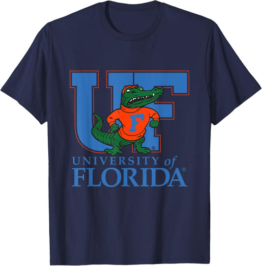 Gators College der Universität von Florida, Fußball, akademischer Sport T-Shirt - T-Shirt | Navy