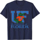 Gators College der Universität von Florida, Fußball, akademischer Sport T-Shirt - T-Shirt | Navy