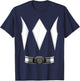 Power Rangers Halloween Red Ranger Costume T-Shirt - T-Shirt | Navy