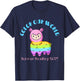 Color Our World Summer 2025 Reading Program- Llama T-Shirt - T-Shirt | Navy