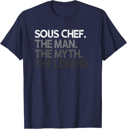 Sous Chef Gift Man Myth The Legend