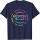 Tie Dye Radiation Therapist Radiation Therapy Men T-Shirt - T-Shirt | Navy