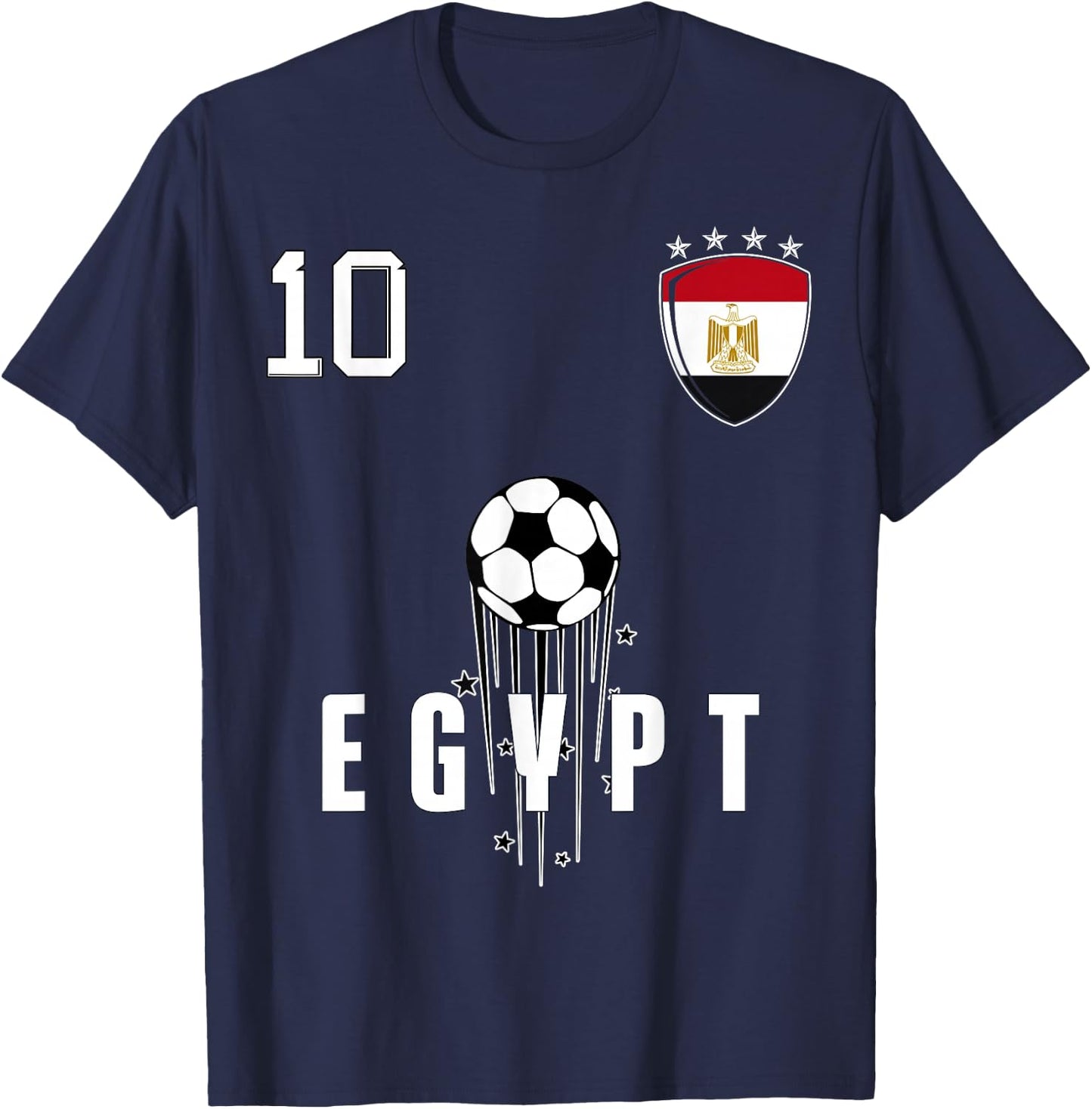 Egypt Flag Egyptian Pride Lovers T-Shirt - T-Shirt | Navy