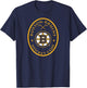 Boston Bruins Iconic Black Officially Licensed T-Shirt - T-Shirt | Navy