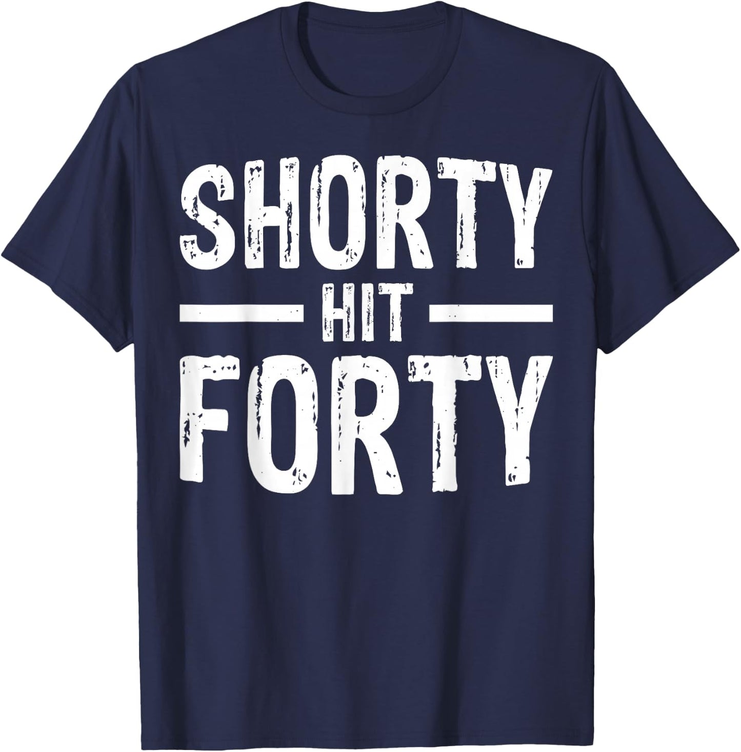 Shorty Hit Forty T-Shirt - T-Shirt | Navy