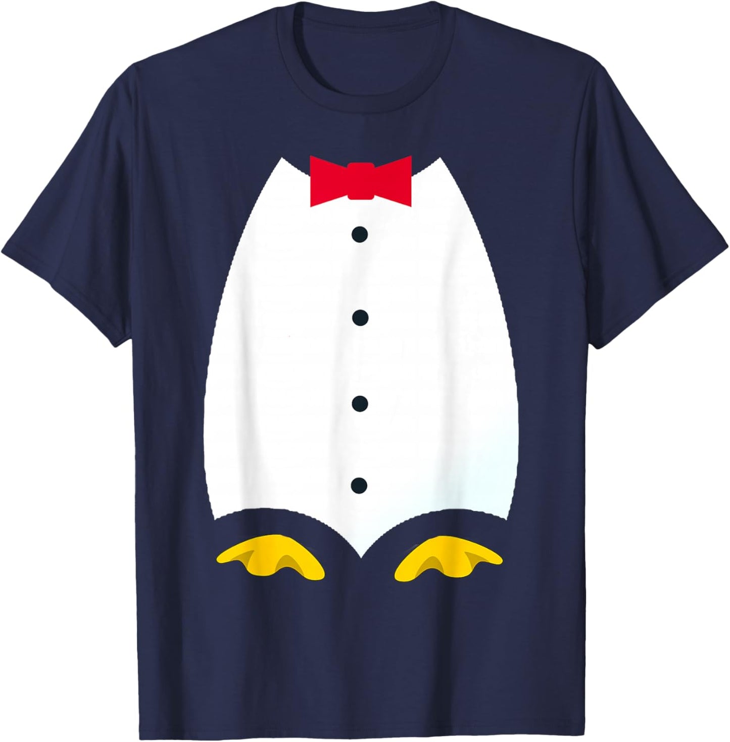 Penguin Tuxedo Costume T Shirt T-Shirt - T-Shirt | Navy