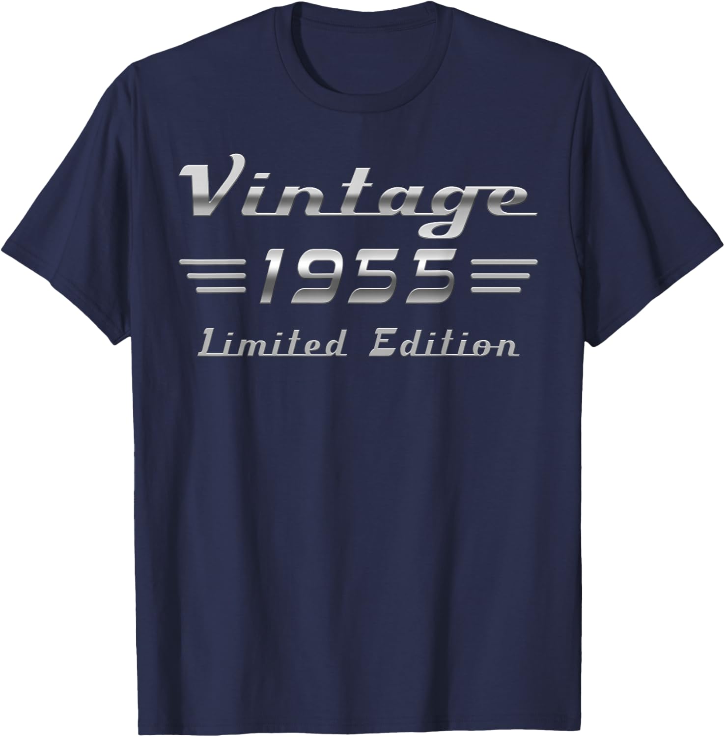 Vintage 1955 Classic Car 70th Anniversary T-Shirt - T-Shirt | Navy