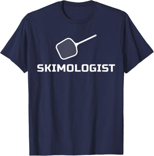 Skimologist Pool Maintenance Guy T-Shirt - T-Shirt | Navy