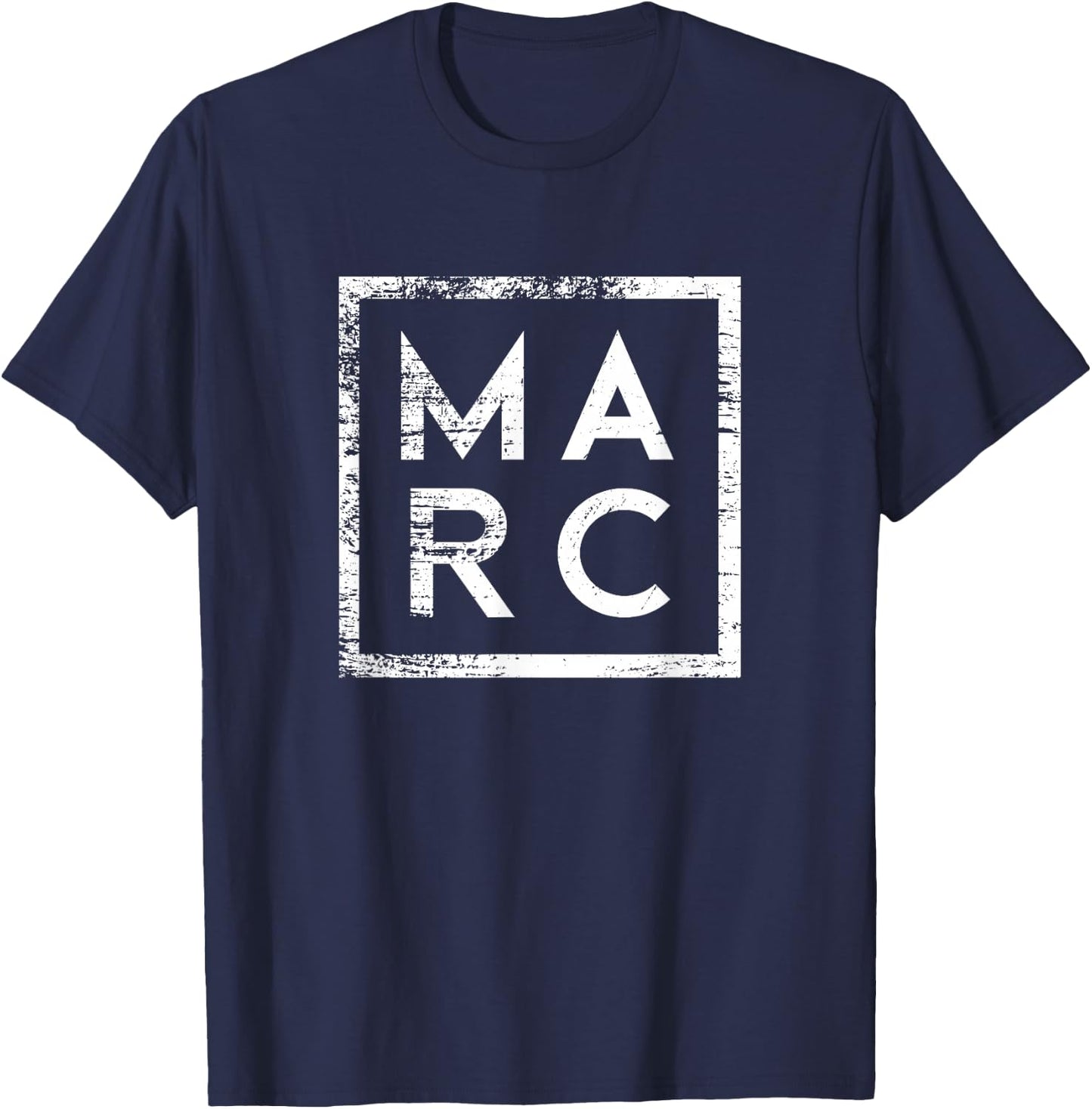 Marc Minimalismus T-Shirt - T-Shirt | Navy
