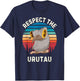 Retro Respect The Urutau Bird Vintage Urutau Bird Lover T-Shirt - T-Shirt | Navy