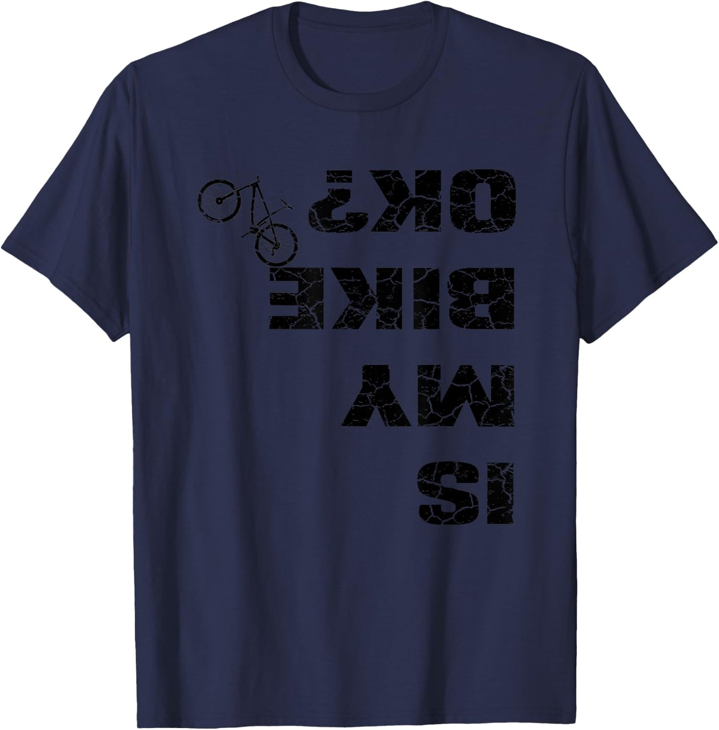 Is my bike fine? - Cycling T-Shirt - T-Shirt | Navy