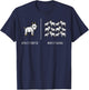 Goats How It Started Going Funny Farm Farmer Men Women Kids T-Shirt - T-Shirt | Navy