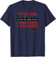 Offiziell David Bowie Music Rock Black Tie White Noise T-Shirt - T-Shirt | Navy