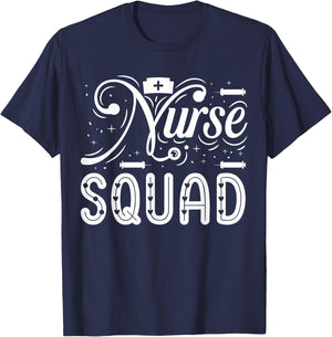 Nurse Squad | Nurse T-Shirt - T-Shirt | Navy