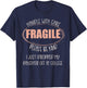 Handle With Care I Just Dropped My Daughter Off At College T-Shirt - T-Shirt | Navy