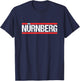 Nuremberg Nuremberg, black T-Shirt - T-Shirt | Navy