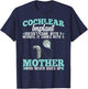 Cochlear Implant Heairing Aid Sound Device T-Shirt - T-Shirt | Navy
