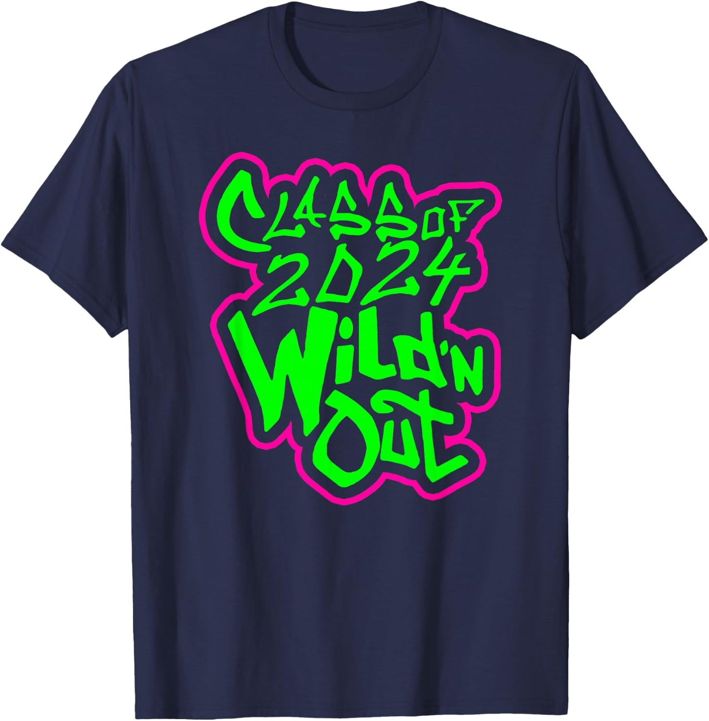 Class of 2024 Wild'n Out T-Shirt - T-Shirt | Navy