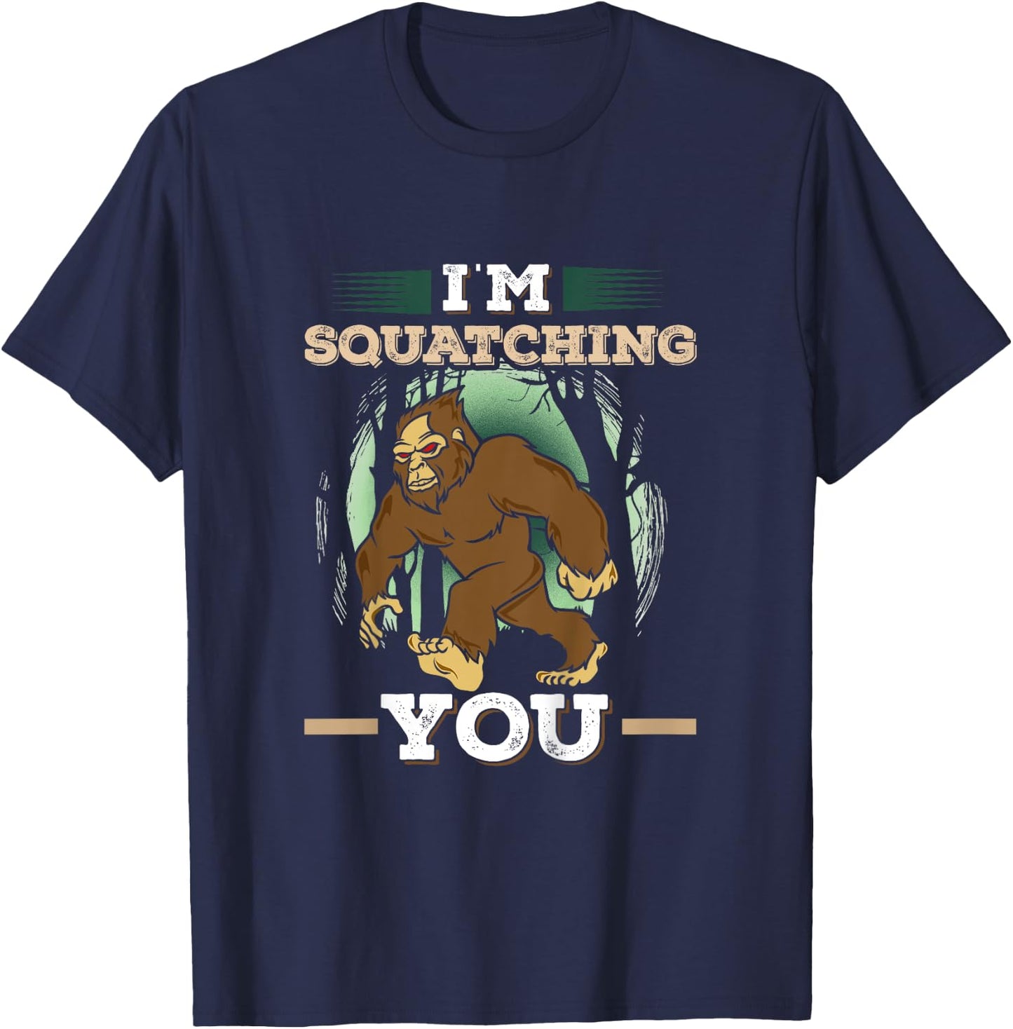 Bigfoot Toddler Shirt Funny Sasquatch Kids Gift T-Shirt - T-Shirt | Navy