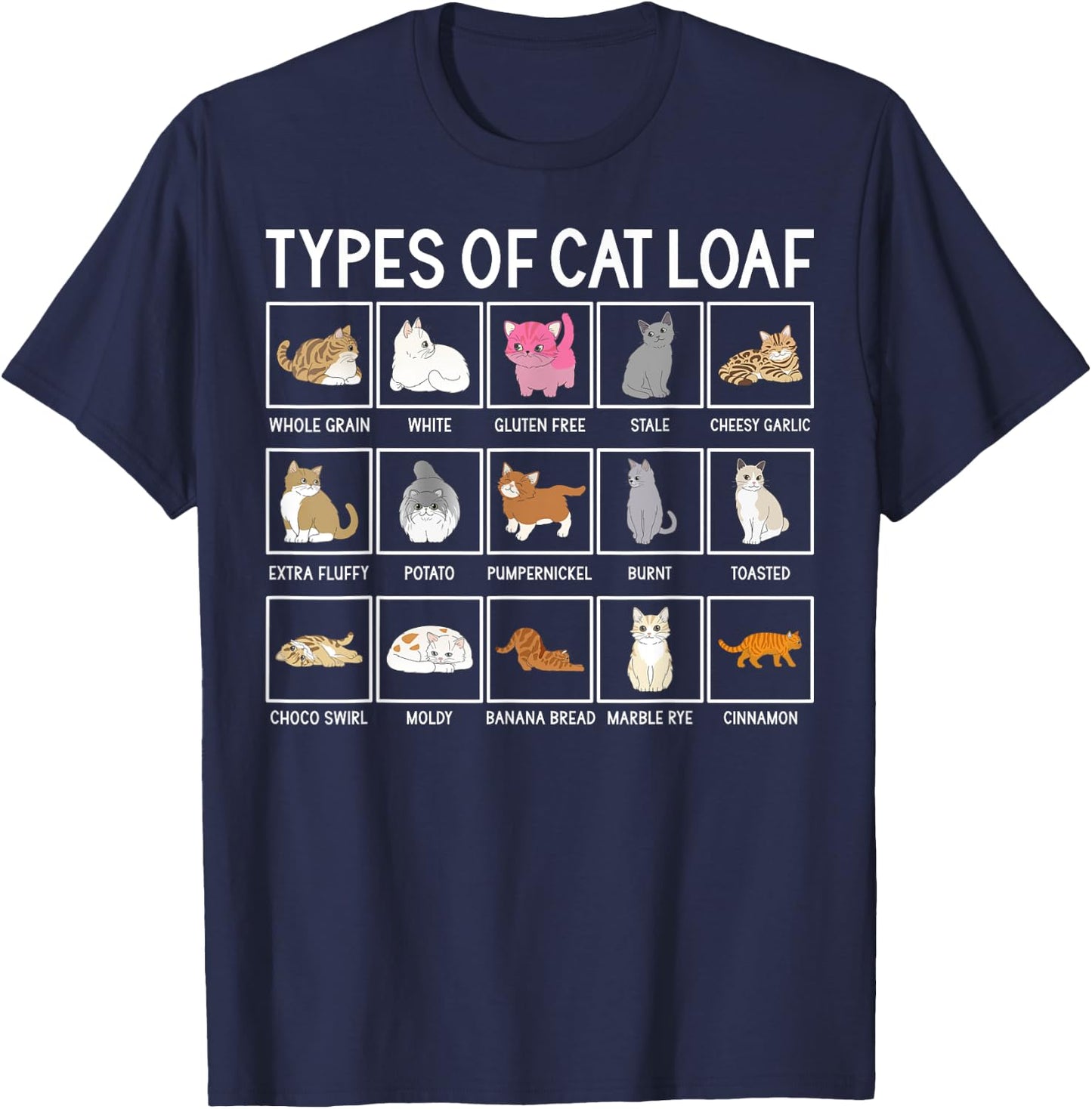 Adults, -Kids Cat Lover , Black, Small, Animal Print, Short Sleeve T-Shirt - T-Shirt | Navy
