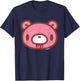 Gloomy Bear The Naughty Grizzly Classic Face Logo Anime T-Shirt - T-Shirt | Navy
