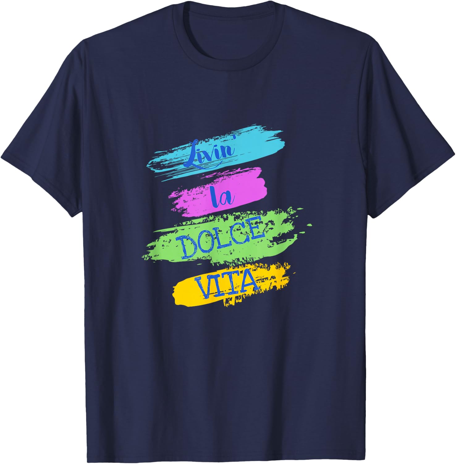 The Dolce Vita , black T-Shirt - T-Shirt | Navy