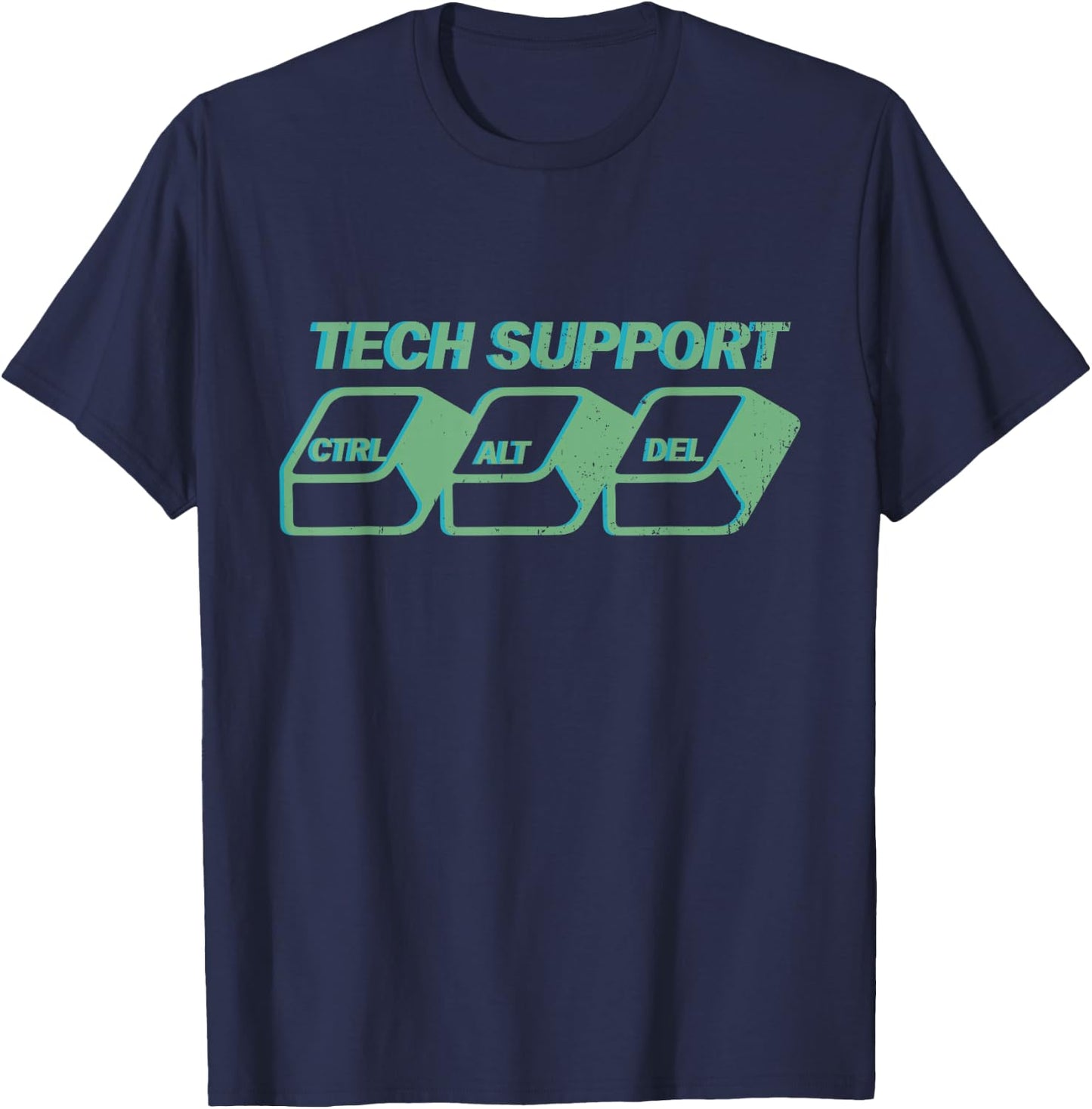 Technical Support - Customer Service Call Center T-Shirt - T-Shirt | Navy