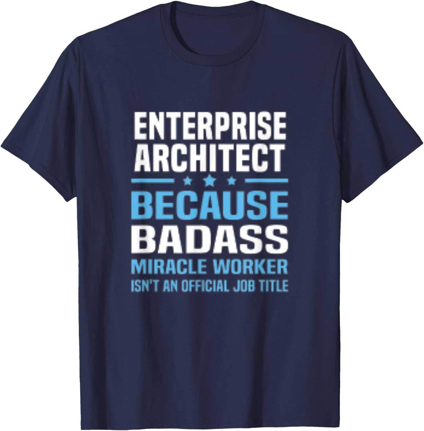 Enterprise Architect T-Shirt - T-Shirt | Navy