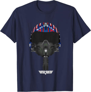 Top Gun Children's Marverick Pilot Helmet , Blue, 2 T-Shirt - T-Shirt | Navy
