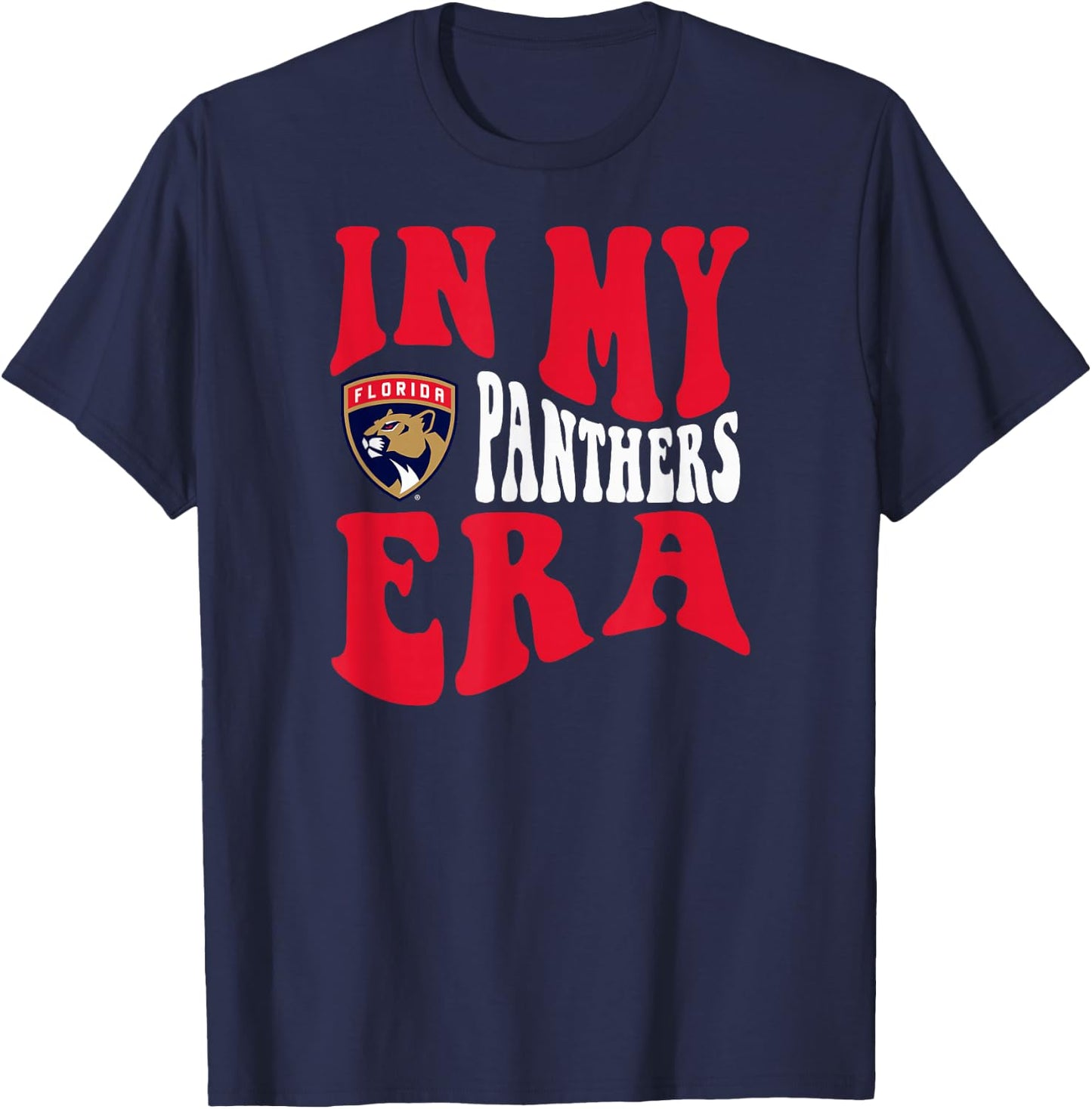 Florida Panthers Era Officially Licensed T-Shirt - T-Shirt | Navy
