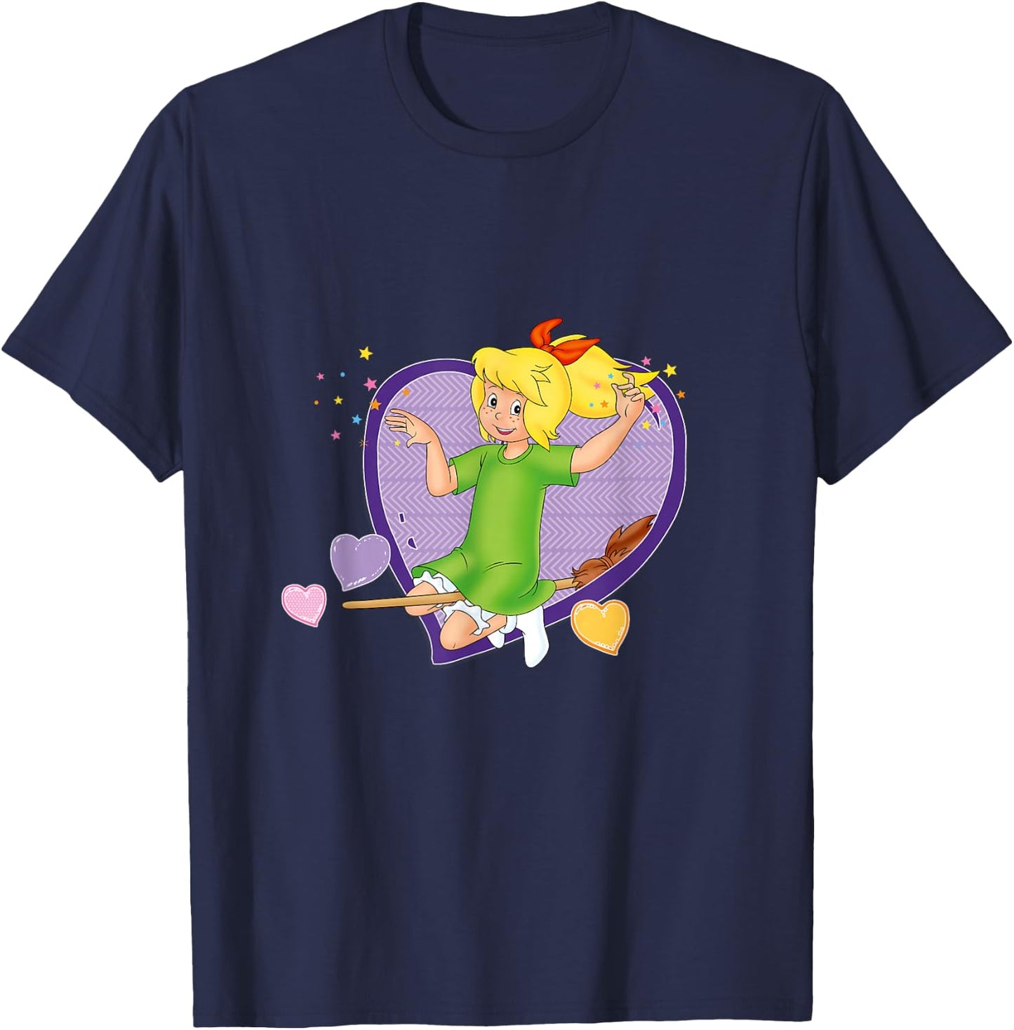 Bibi Blocksberg - Heart , blue T-Shirt - T-Shirt | Navy