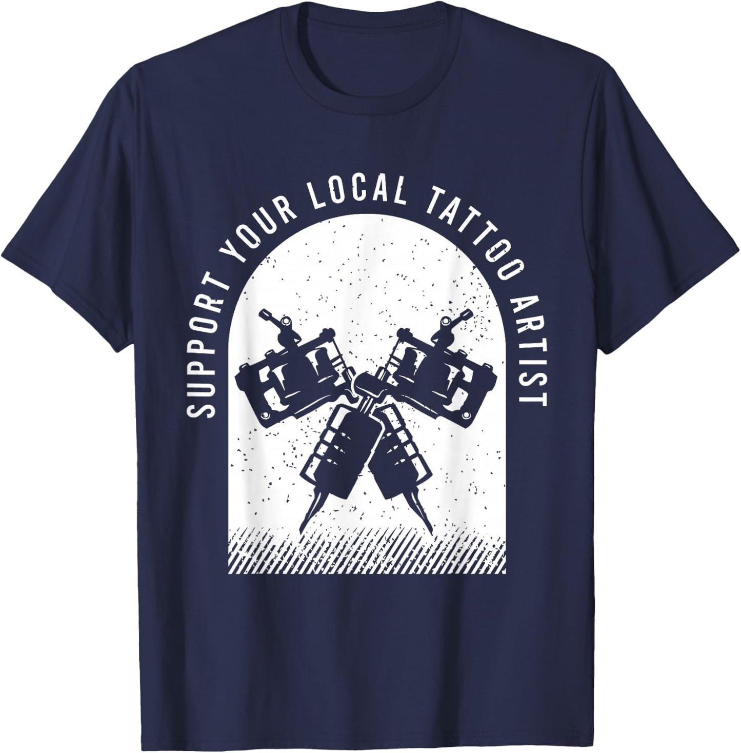Fun tattoo outfit for a tattoo artist T-Shirt - T-Shirt | Navy