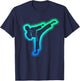 Taekwondo Martial Arts Men's Kids Boys Karate , black T-Shirt - T-Shirt | Navy