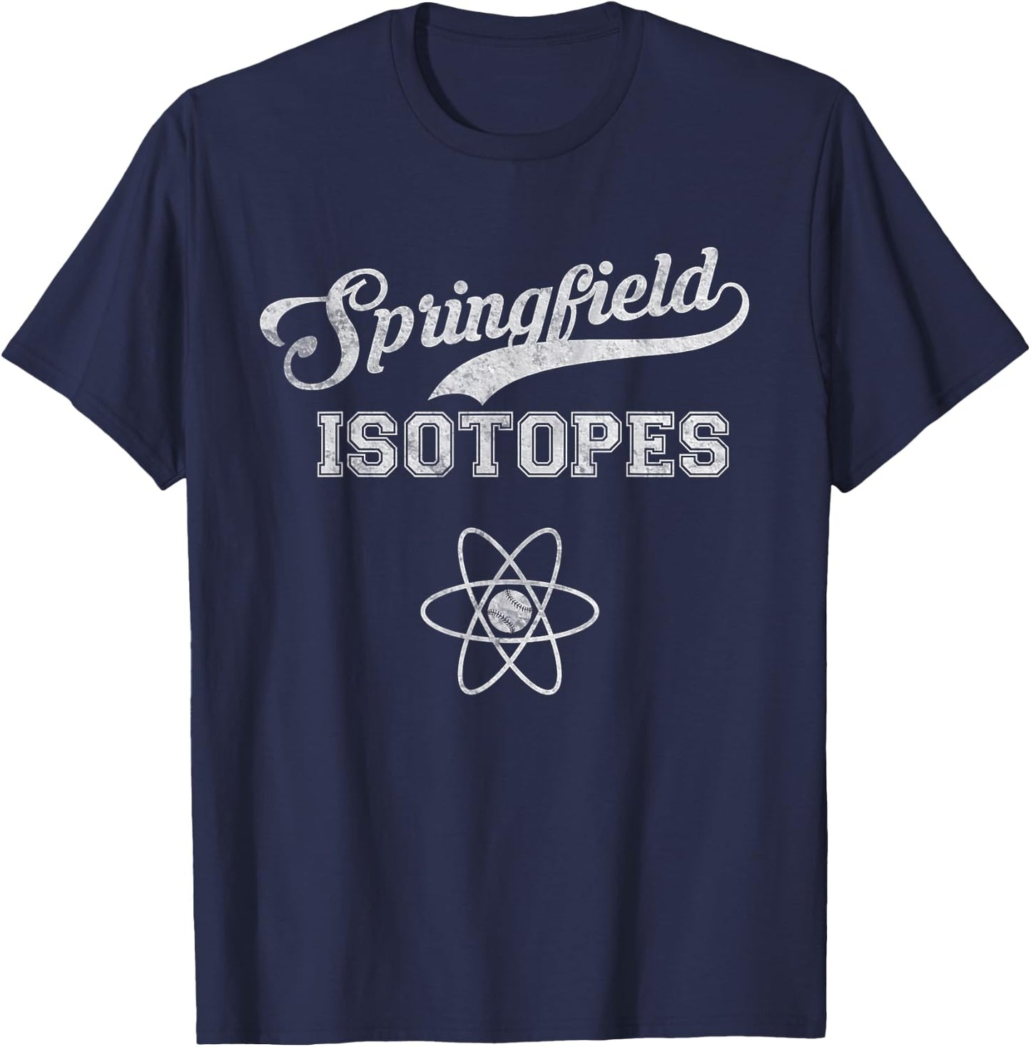 Springfield Isotopes Vintage Distressed T Shirt T-Shirt - T-Shirt | Navy