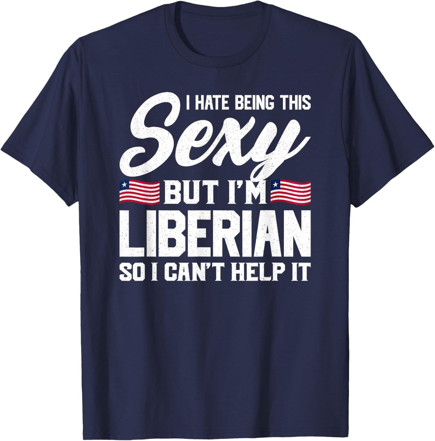 Liberia T-Shirt - T-Shirt | Navy