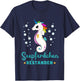 Children's Seahorse Passed Early Swimmer Badge, black T-Shirt - T-Shirt | Navy