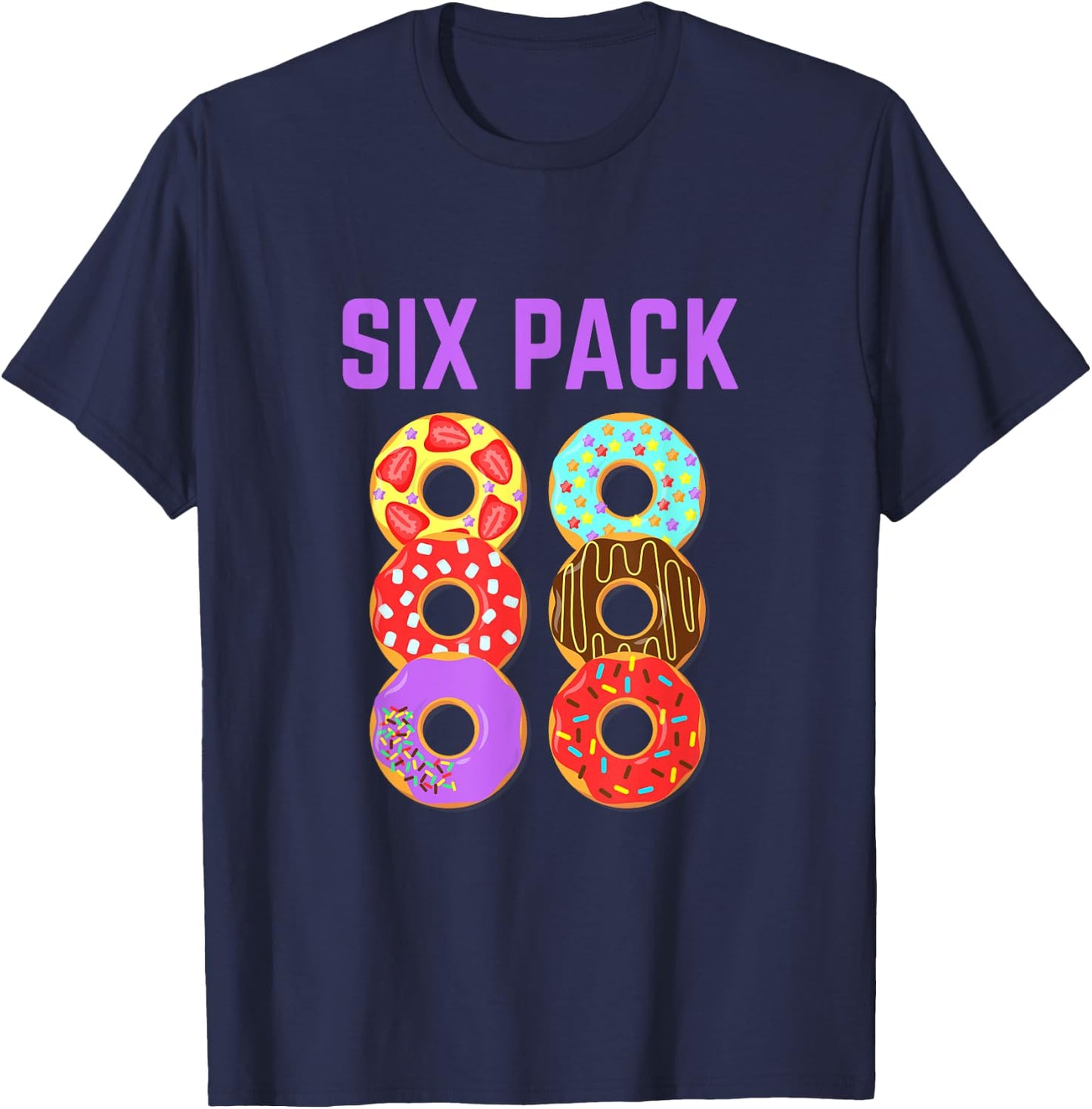 Six Pack T-Shirt - T-Shirt | Navy