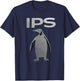 IPS Metal Cutout Design Penguins Infinite Plane Society T-Shirt - T-Shirt | Navy