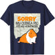 Sorry My Guinea Pig ate my Homework Kids School T-Shirt - T-Shirt | Navy