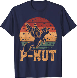 Justice For Peanut P’nut PNut Squirrel Lover T-Shirt - T-Shirt | Navy